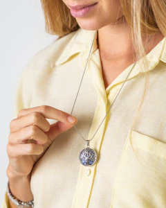 -SALE- COLLAR VIDA CON SODALITA Y CUARZO VERDE - Ámbar accesorios