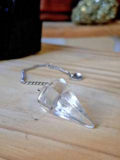 PÉNDULO CUARZO CRISTAL - comprar online