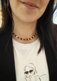 COLLAR ADULTO/NIÑO ÁMBAR BÁALTICO (38CM) MULTICOLOR - Ámbar accesorios