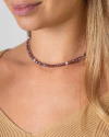 GARGANTILLA MUJER TRANQUILIDAD CON CRISTAL Y PERLA DE RÍO - comprar online