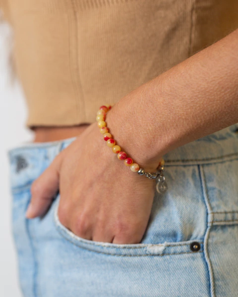 -SALE- PULSERA ÍMPETU CON JADE - comprar online