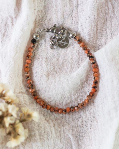 PULSERA ZAFRA CON ÁGATA - comprar online