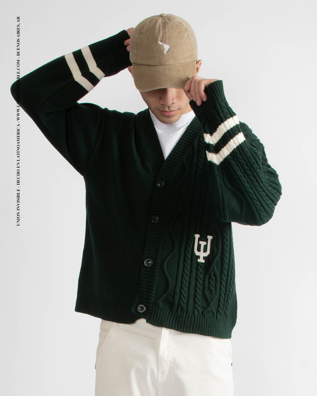 Cardigan Transicional Verde "Beraldi" thumbnail 2