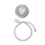 COLLAR ACERO CLARA - comprar online