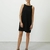 VESTIDO RETO VIVO LATERAL SHOULDER