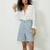 BERMUDA ALFAIATARIA COM CINTO SHOULDER
