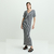 TSHIRT DRESS LISTRADO SHOULDER