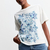 TSHIRT FLORAL SHOULDER 