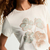 TSHIRT FLORAL AQUARELA SHOULDER