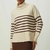 BLUSA TRICOT AMPLA LISTRA SHOULDER