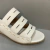 Tamanco de Tiras Salto anabela em couro Off White - loja online
