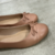 Sapatilha Becca Laço Antique Nude - comprar online