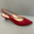 Sapato Scarpin Becca Classic Salto Fino Vermelho cereja - Becca Calçados Numeração especial | Sapatos Grandes | Plus Size
