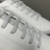 Sapatênis Feminino Com Cadarço Elástico Branco - Becca Calçados Numeração especial | Sapatos Grandes | Plus Size