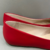 Sapatilha fivela vermelha - Becca Calçados Numeração especial | Sapatos Grandes | Plus Size