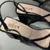 Sandália preta salto bloco com tiras finas - Becca Calçados Numeração especial | Sapatos Grandes | Plus Size