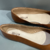 Sapatilha marrom acabamento em croco - Becca Calçados Numeração especial | Sapatos Grandes | Plus Size