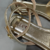 Sandália Dourada Rasteira Flat com tiras trançadas no tornozelo - Becca Calçados Numeração especial | Sapatos Grandes | Plus Size