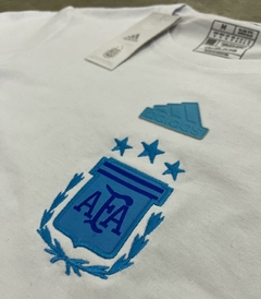 Remera Blanca algodon entrenamiento - comprar online