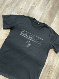 Remera Algodon Colon Black - comprar online