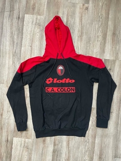 Buzo Rojo Y negro RETRO Colon