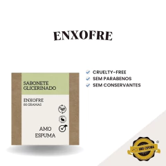 Sabonete de Enxofre Anti Acne Foliculite Reduz Oleosidade - Amo Espuma | Os melhores artesanais para você