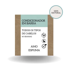 Condicionador em Barra Todos os Tipos de Cabelo Suave Vegano Sólido - comprar online