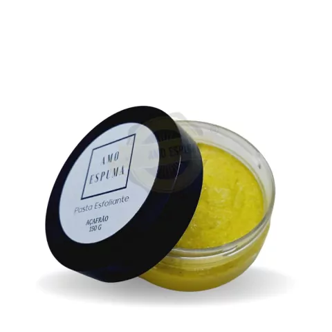 Pasta Esfoliante De Açafrão Sugar Cream Vegano