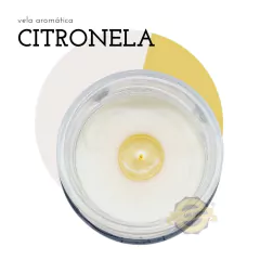 Vela Aromática Citronela Vegana 145g - comprar online