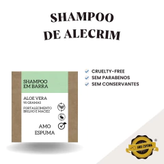 Shampoo Sólido de Aloe Vera Controle de Oleosidade e Hidratante - loja online