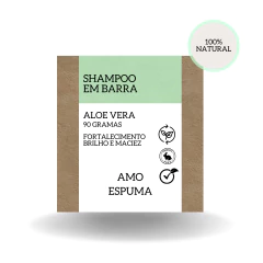 Shampoo Sólido de Aloe Vera Controle de Oleosidade e Hidratante - comprar online