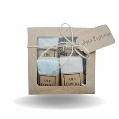 40 Kit Mini Sabonetes Amo Espuma