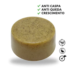 Shampoo Sólido de Alecrim Vegano Controle de Queda e Crescimento na internet