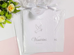 Livro de Orações | 10x15cm - Floral Cinza - comprar online