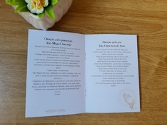 Livro de Orações | 10x15cm - Espirito Santo Guirlanda - confete atelie