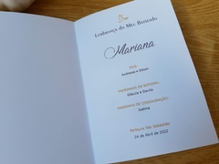 Livro de Orações | 10x15cm - Brasão Floral - loja online