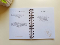 Livro de Orações capa dura | 10x15cm - Folhagem II - confete atelie