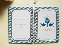 Livro de Orações capa dura | 10x15cm - Primeira Eucaristia - confete atelie