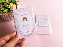 Livro de Orações | 7x10cm - Anjo rosa