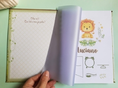 Caderneta de Vacinação | Personalizada | Safari baby na internet