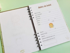 Caderneta de Vacinação | Personalizada | Safari baby - confete atelie