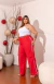CALÇA TRACK PANTS VERMElHA - loja online