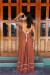 Vestido Fluir Marrom