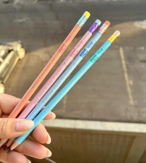 Lápis JOCCAR OFFICE gold vibes