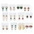 Kit com 24 Pares de brincos Diversos - comprar online
