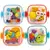 Kit com 4 marmitas de borracha Modelo Space