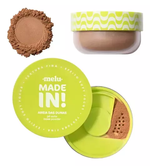 Pó Solto Areia das Dunas - Linha Made In - Cor Calor do Nordeste - comprar online