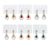Kit com 12 Pares de brincos Diversos