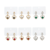 Kit com 12 Pares de brincos Diversos - comprar online