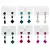 Brincos som Strass - MODELO 13 - comprar online